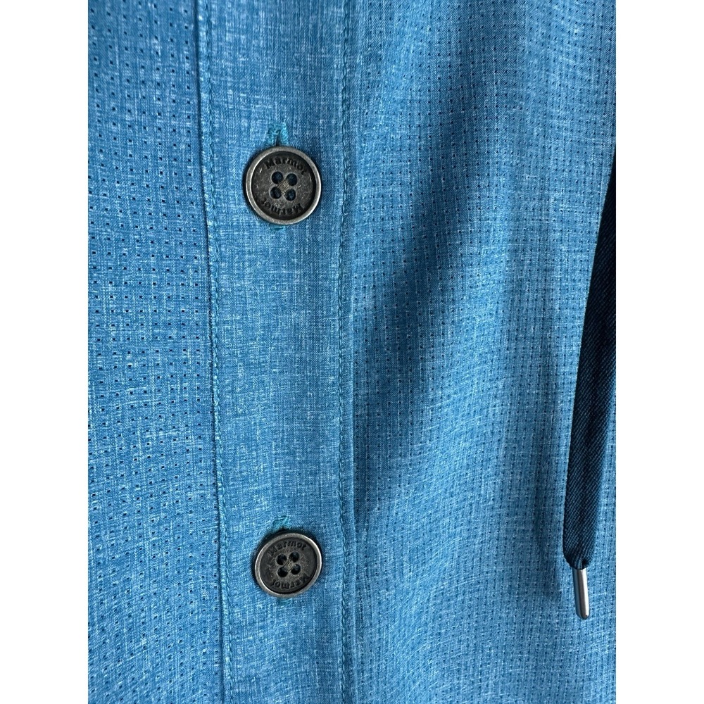 Marmot Women's‎ Medium Teal Lorey Hoodie Lightweight - Picture 5 of 14